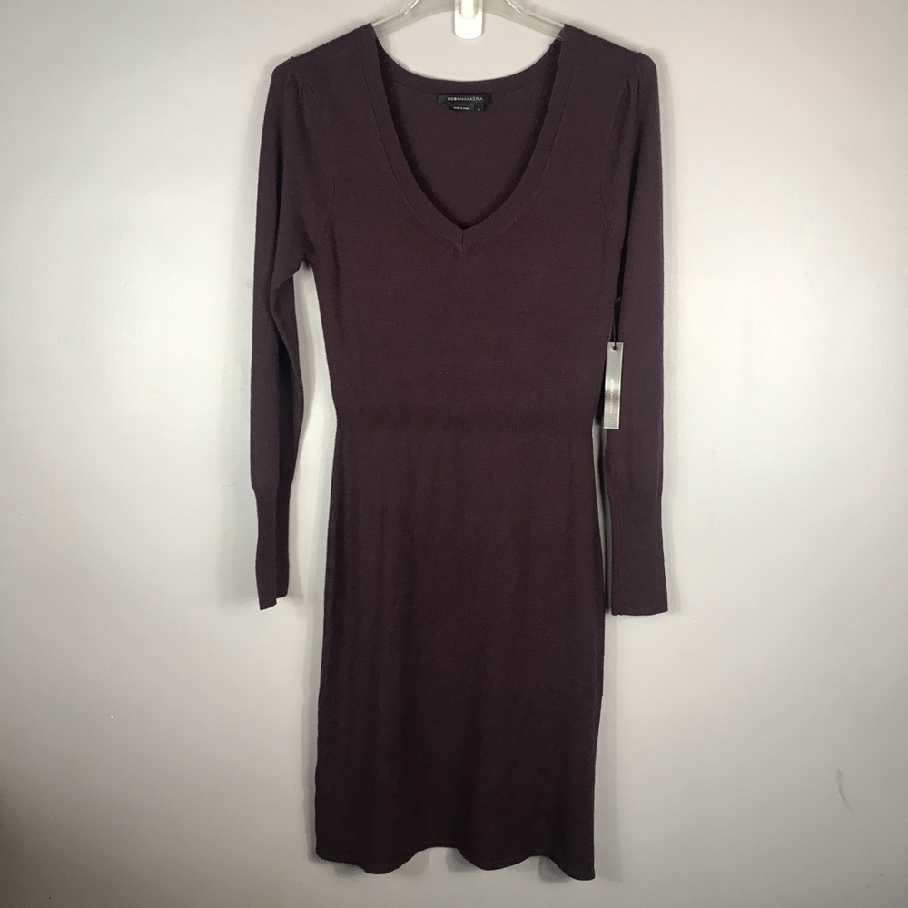 NWT bcbgmaxazria sweater dress size small